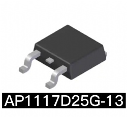 DIODES IC AP1117D25G-13	TO252-3L